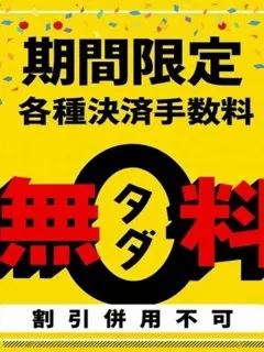 各種決済手数料無料